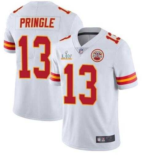 Nike Men & Women & Youth Chiefs 13 Byron Pringle White 2021 Super Bowl LV Vapor Untouchable Limited Jersey,We sell and wholesale Nike Men & Women & Youth Chiefs 13 Byron Pringle White 2021 Super Bowl LV Vapor Untouchable Limited Jersey on line form chian!